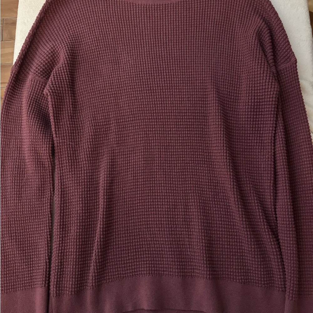 REI Women's Long Sleeve Top Size Medium - Burgundy